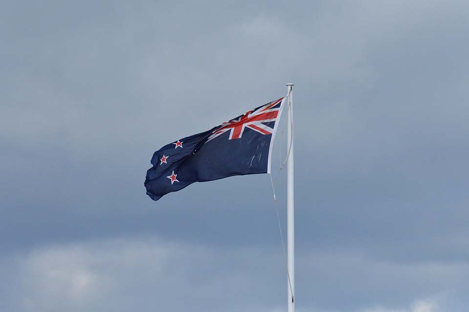 Nueva Zelandia, bandera