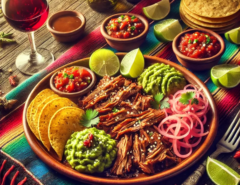 Las carnitas. Imagen generada con IA