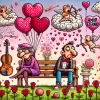 Crítica del amor romántico. Imagen generada con Ai.